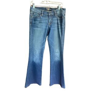 Lucky Brand  Womans Sweet N Flare Flap Pockets Jeans Sz 6